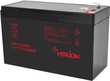 Акумулятор для ДБЖ Merlion HR1225W Black 12V 7Ah