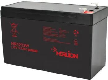 Акумулятор для ДБЖ Merlion HR1232W Black 12V 9.5Ah