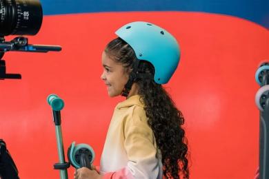 Велосипедний шолом YVolution YA21B9 Blue 2021 розмір S