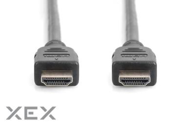 Відео-кабель Digitus 3m HDMI (тато) - HDMI (тато) Black AK-330124-030-S