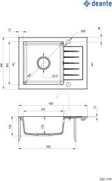 Кухонна мийка Deante Zorba ZQZ_N11A Black