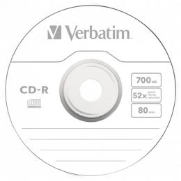 Диск Verbatim CD-R 700Mb 52x Wrap 50 pcs 43787 (043787)