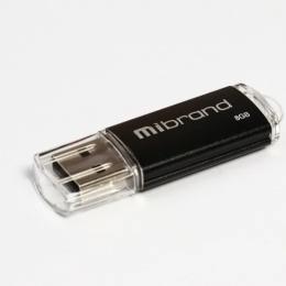 Флеш память Mibrand Cougar USB 2.0 8GB Black (MiC/8)