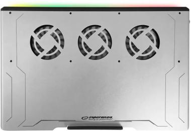 Підставка під ноутбук Esperanza EGC108 Boreas Gray RGB