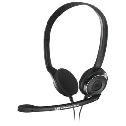 Накладні навушники Sennheiser Comm PC 8 Black провідні з мікрофоном, USB