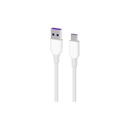 Дата-кабель 2E 2E-CCAC-WH USB (тато) - USB Type C (тато) 1m White