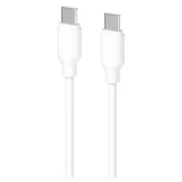 Дата-кабель 2E 2E-CCCC-WH USB Type C (тато) - USB Type C (тато) 1m White 60W