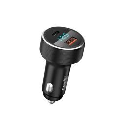 Автомобільний адаптер для телефона Remax RCC-215 Salo (2xUSB, 4.5A) Black