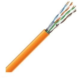 Вита пара ЗЗКМ 7091091 Orange Cat. 6 U/UTP 4x2x23 AWG LS0H 305 м