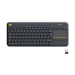 Клавіатура Logitech K400 Plus Black (ENG/UKR) (920-007145)