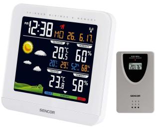 Метеостанція Sencor SWS 5600 White