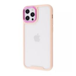Чохол-накладка WAVE Just Case для Apple iPhone 12/12 Pro Pink Sand