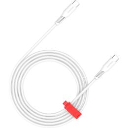 Дата-кабель Canyon CNS-CC100SC12W USB Type-C (тато)  -  USB Type-C (тато), 1.2m White 100W
