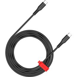Дата-кабель Canyon CNS-CC60SC12B USB Type-C (тато)  -  USB Type-C (тато), 1.2m Black 60W