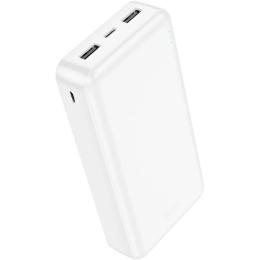 Зовнішній портативний акумулятор Hoco J100A 20000mAh White 10.5W High-ranking