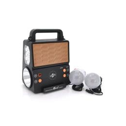 Ліхтарик Voltronic Kensa FP-05-W-S-L + Solar Black з Bluetooth-колонкою