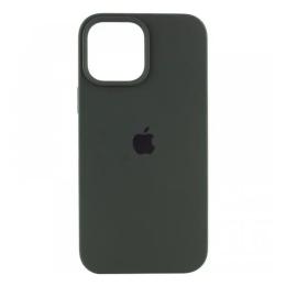 Чохол-накладка EpiK Silicone Case Full Protective (AA) для Apple iPhone 14 Pro Max Cyprus Green