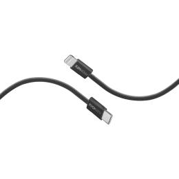 Дата-кабель Promate EcoLine-Ci120 USB Type-C (тато)  -  Lightning (тато), 1.2m Black