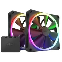 Вентилятор для ПК NZXT F140RGB Twin Black (RF-R14DF-B1)