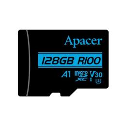 Карта памяті Apacer AP128GMCSX10U7-RAGC MicroSDXC 128GB Black UHS-I/U3 Class 10