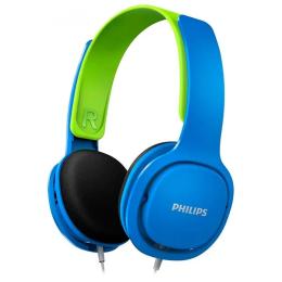 Накладні навушники Philips SHK2000 Blue провідні без мікрофону