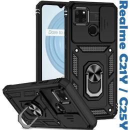Чохол-накладка BeCover Military для Realme C21Y / C25Y Black (708238)