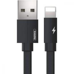 Дата-кабель Remax Kerolla RC-094i 2m USB (тато) - Lightning (тато) Black