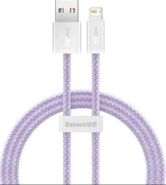 Дата-кабель Baseus Series Fast Charging USB to Lightning 1m Purple 2.4A (CALD000405)