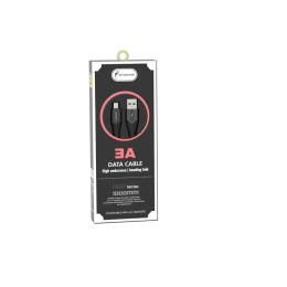 Дата-кабель SkyDolphin S01V 1m USB (тато) - microUSB (тато) Black
