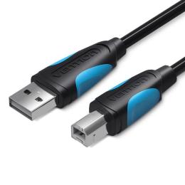 Дата-кабель Vention VAS-A16-B200 USB(тато)-USBType-B(тато) 2м Black