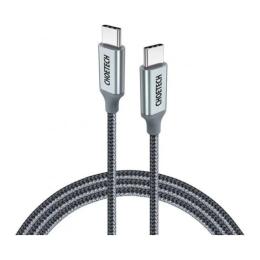 Дата-кабель Choetech XCC-1002 1.8m USB Type-C (тато) - USB Type-C (тато) Gray