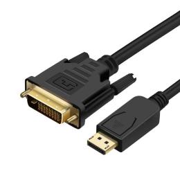 Відео-кабель ProLogix DisplayPort(тато) - DVI(тато), 1m Black (PR-DP-DVI-P-04-30-1M)