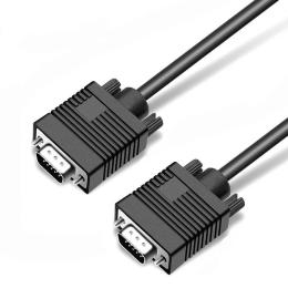 Відео-кабель ProLogix VGA(тато) - VGA(тато), 5m Black (PR-VGA-VGA-P-06-28-5M)