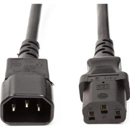 Кабель живлення PowerPlant CC360352 С14-С13 2m, 3x1.5мм2