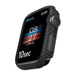 Чохол для смарт-годинника Pitaka Air Case for Apple Watch 7/8 45mm Black Gray (KW2002A)