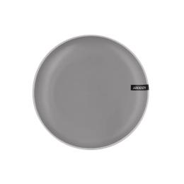 Тарілка Ardesto Cremona 19 см (AR2919GRC) Gray десертна тарілка