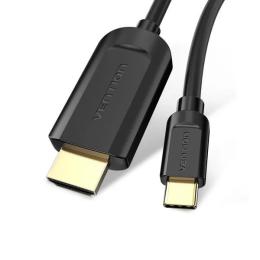 Відео-кабель Vention CGUBH HDMI(тато)-Type-C(тато) 2m Black