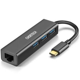 USB-хаб Choetech HUB-U02 4-In-1 USB-C to RJ45