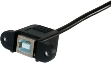 Дата-кабель Extradigital USB Тип B (famale) - Mini USB тип B (male) 1 м Black