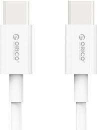 Дата-кабель ORICO CA913381 Type-C (тато) - Type-C (тато) White