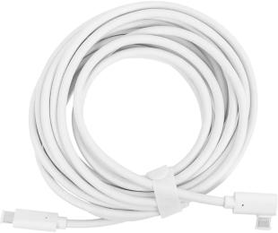 Дата-кабель PowerPlant CA913732 USB Type-C (тато) - USB Type-C (тато) White