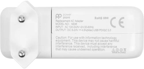 Блок живлення для ноутбука PowerPlant NA700707 White Універсальний