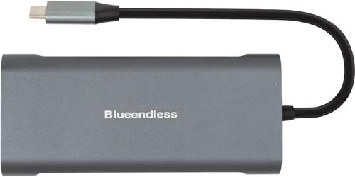 USB-хаб PowerPlant CA913497 Gray