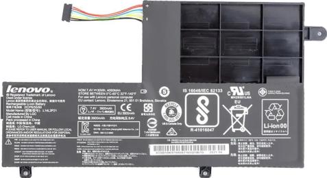 Акумулятор до ноутбука PowerPlant NB481002 Lenovo Yoga 510-14AST (L15C2PB1) 7.4V 4050mAh (original)