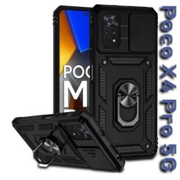 Чохол-накладка BeCover Military для Poco X4 Pro 5G Black (708197)