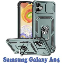 Чохол-накладка BeCover Military для Samsung Galaxy A04 SM-A045 Dark Green (708217)