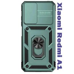 Чохол-накладка BeCover Military для Xiaomi Redmi A1/A2 Dark Green (708235)