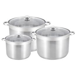 Набір каструль GUSTO GRAND GT-1305-06 Stainless Steel