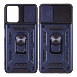 Чохол-накладка EpiK Camshield Serge Ring for Magnet для Samsung Galaxy A04s Dark Blue ударостійкий чохол
