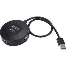 USB-хаб Maiwo USB Type-A to 4х USB3.0 Black (KH304-A)